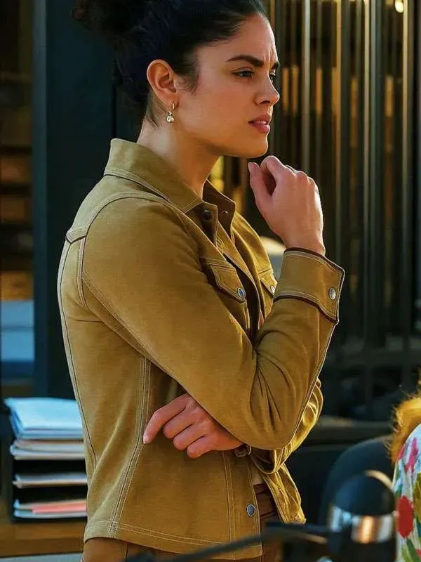 Victoria Moroles Ballard Brown Suede Jacket Victoria Moroles Ballard Brown Suede Jacket
