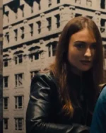 Viktoria Vinyarska Room 203 Black Leather Jacket