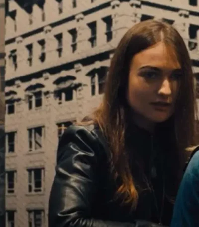 Viktoria Vinyarska Room 203 Black Leather Jacket