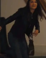 Viktoria Vinyarska Room 203 Black Leather Jacket