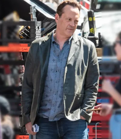 Vince Vaughn Nonnas Green Blazer