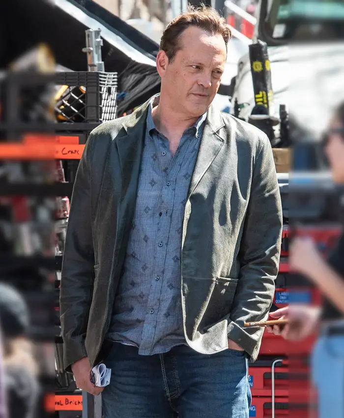 Vince Vaughn Nonnas Green Blazer Vince Vaughn Nonnas Green Blazer