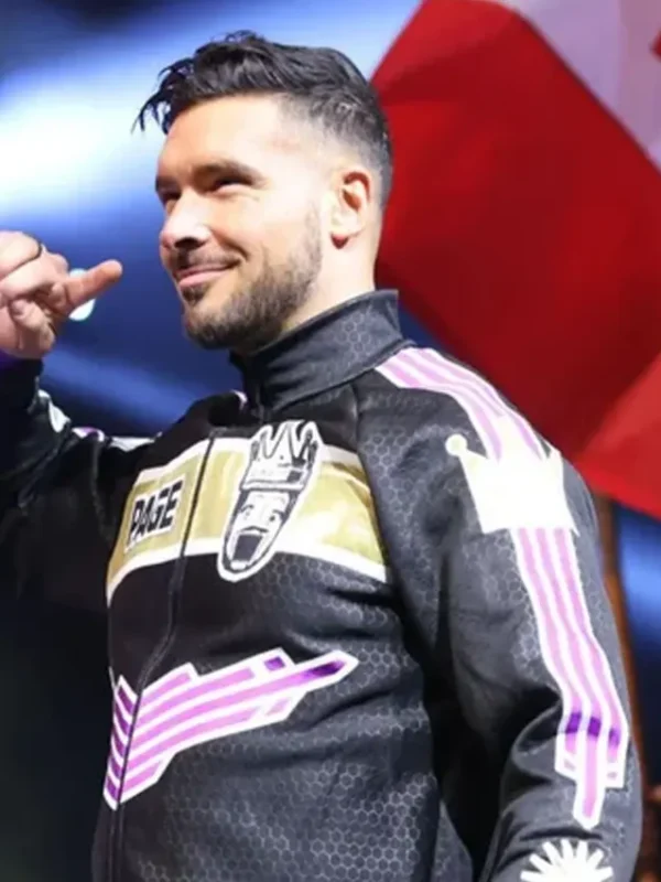 Monday Night RAW Ethan Page Blue Jacket