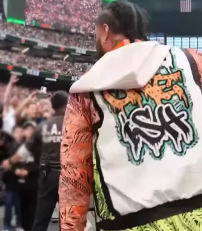WrestleMania 42 Jimmy Uso Hooded Vest