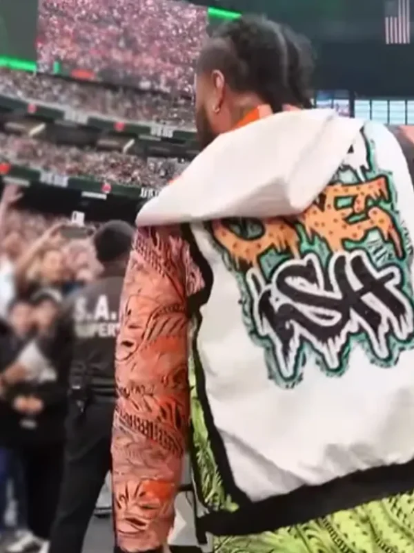 WrestleMania 42 Jimmy Uso Hooded Vest