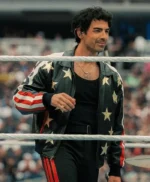 WrestleMania 42 Joe Jonas USA Leather Jacket