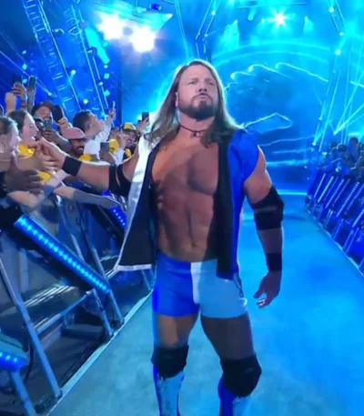WWE AJ Styles Crown Jewel 2025 Vest