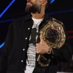 WWE Backlash Roman Reigns Black Cotton Jacket