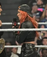 WWE Becky Lynch Black Grommet Jacket