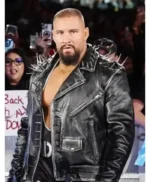 WWE Bron Breakker Spiked Leather Jacket
