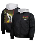 CM Punk Black Bomber Jacket