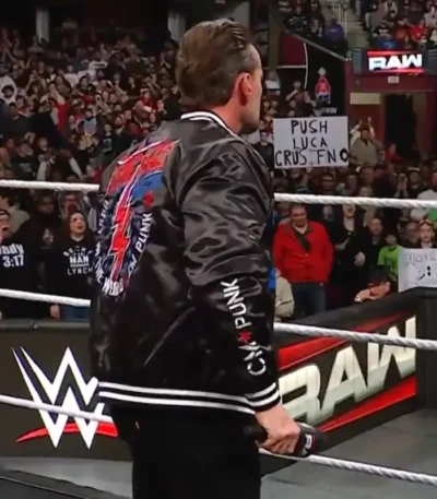 CM Punk Chicago Made Bomber Jacket
