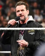 CM Punk Black Bomber Jacket