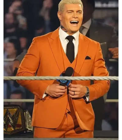 WWE Cody Rhodes Orange Suit