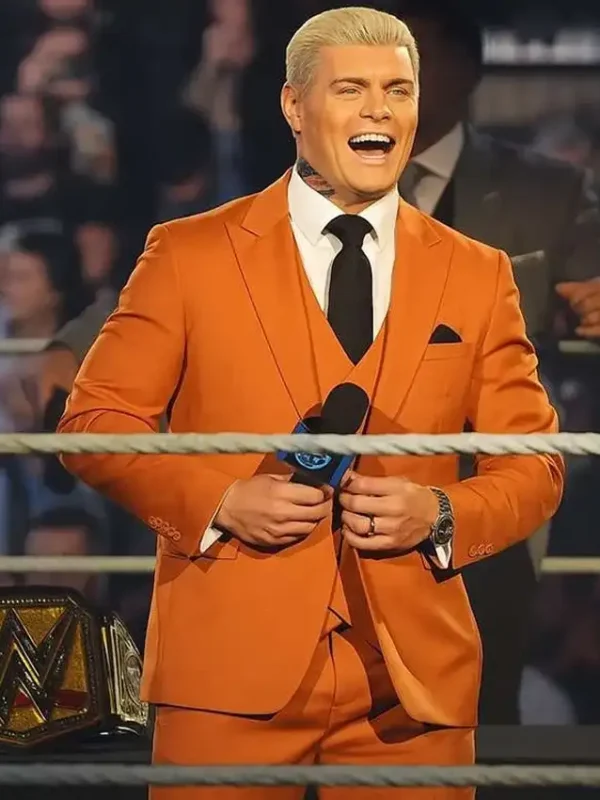 WWE Cody Rhodes Orange Suit