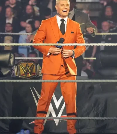 WWE Cody Rhodes Orange Suit