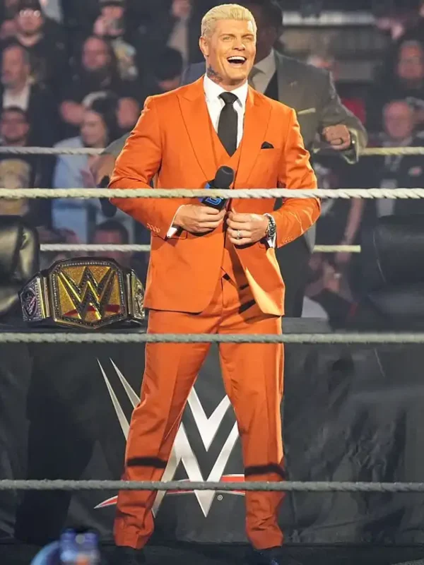 WWE Cody Rhodes Orange Suit