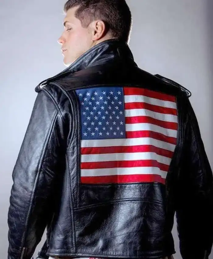 WWE Cody Rhodes US Leather Jacket WWE Cody Rhodes US Leather Jacket