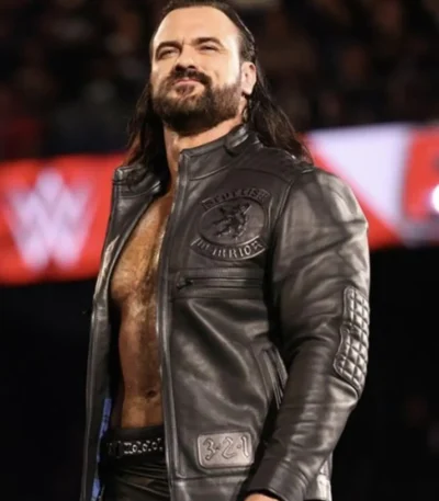 WWE Drew Mcintyre Leather Jacket