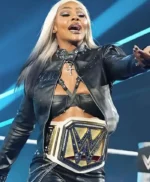 Jade Cargill Smackdown Black Leather Jacket