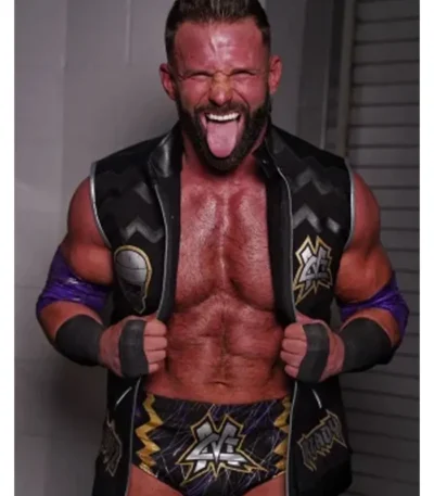WWE Matt Cardona Black Vest