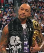 WWE Money In The Bank 2024 Damian Priest Black Vest