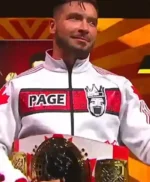 WWE NXT Ethan Page White Jacket