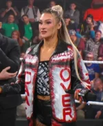 WWE NXT Izzi Dame Over Leather Jacket