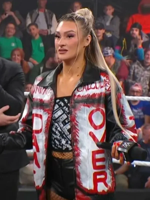 WWE NXT Izzi Dame Over Leather Jacket