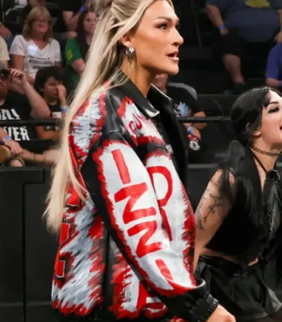 WWE NXT Izzi Dame Over Leather Jacket