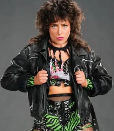 WWE NXT Lizzy Rain Leather Jacket