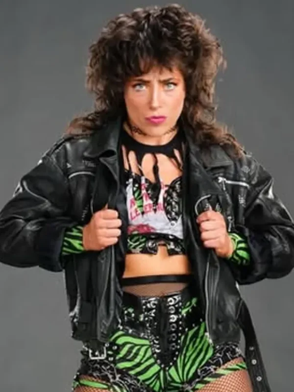 WWE NXT Lizzy Rain Leather Jacket