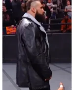 WWE NXT Tony D’Angelo Black Shearling Jacket