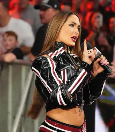WWE Nikki Bella Leather Jacket