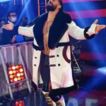 WWE RAW Seth Rollins White Leather Coat