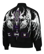 WWE Rhea Ripley Black Bomber Jacket