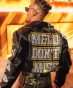 SmackDown 2026 Carmelo Hayes Black Leather Jacket