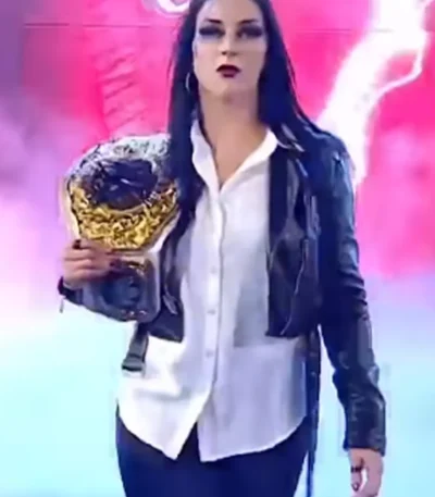 WWE Stephanie Vaquer Leather Jacket