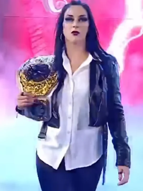 WWE Stephanie Vaquer Leather Jacket