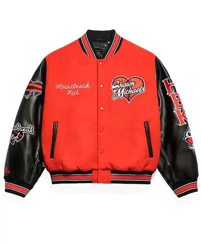 Shawn Michaels Varsity Jacket Shawn Michaels Varsity Jacket
