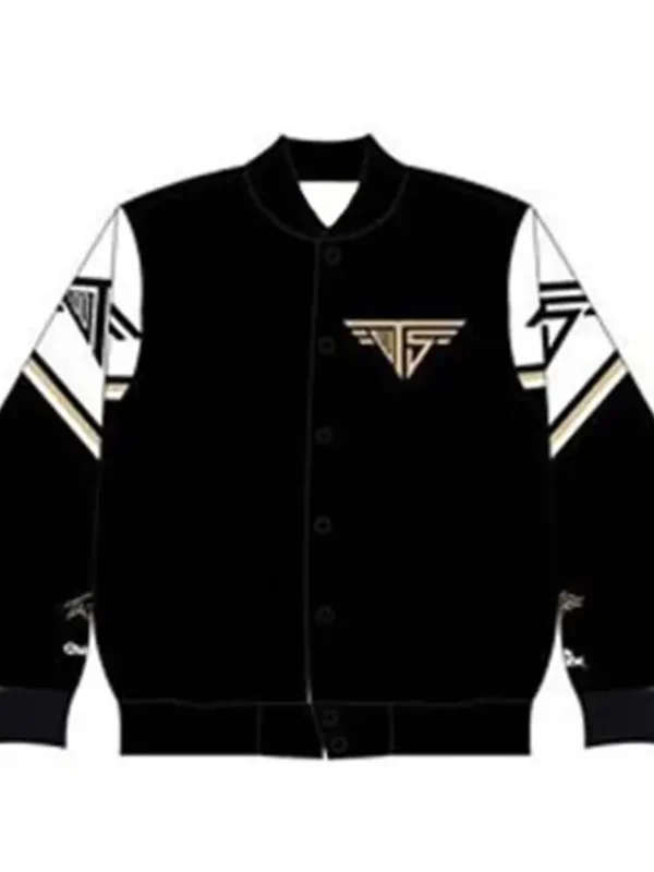 WWE Trish Stratus Satin Bomber Jacket