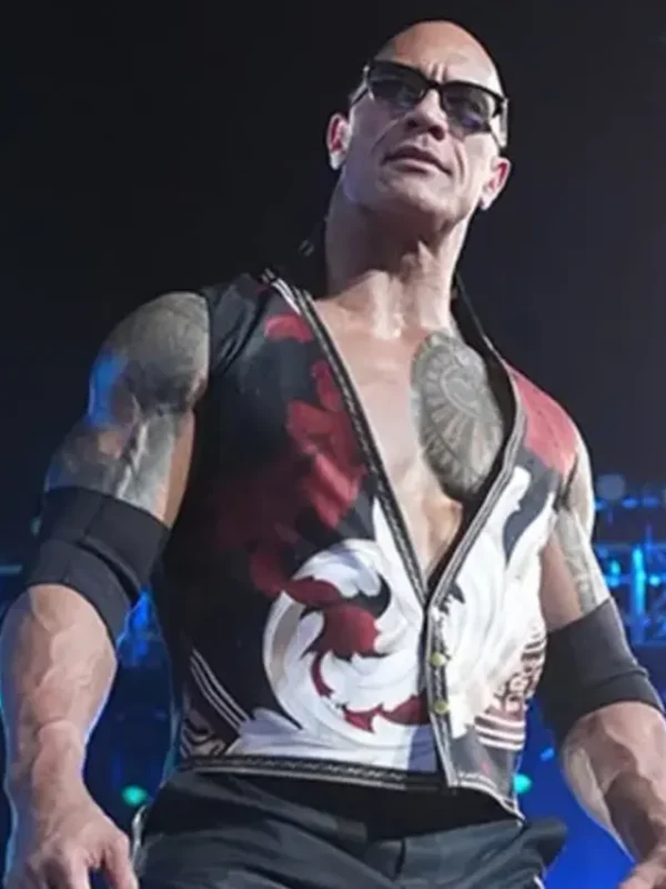 WWE WrestleMania 40 The Rock Vest