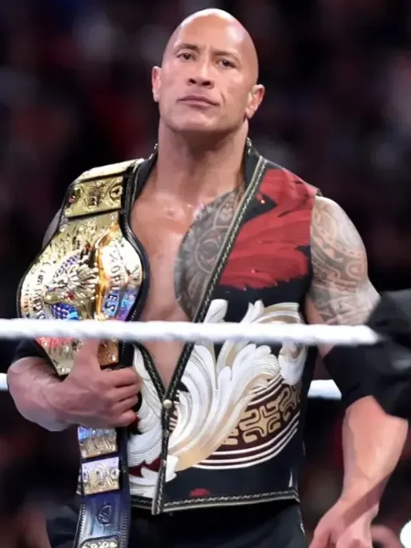WWE WrestleMania 40 The Rock Vest