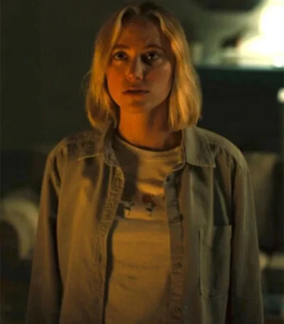 Watcher Julia Light Blue Cotton Jacket