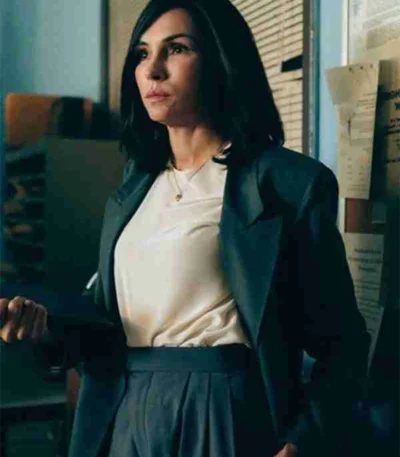 When They See Us Nancy Ryan Black Coat
