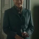 White Bird 2023 Helen Mirren Black Coat