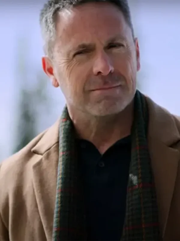 William Devry Christmas At The Chalet 2023 Brown Wool Coat