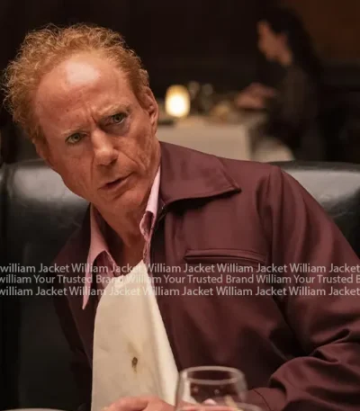 William The Sympathizer Maroon Blazer