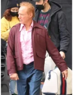William The Sympathizer Maroon Blazer