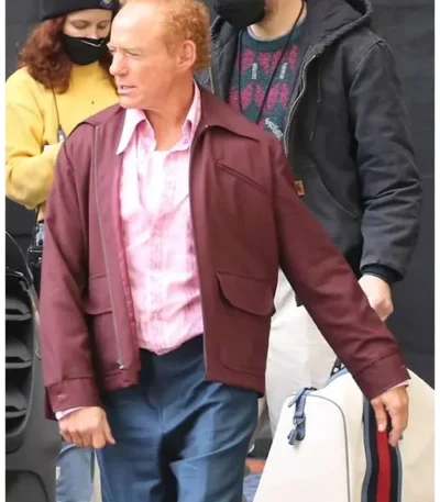 William The Sympathizer Maroon Blazer